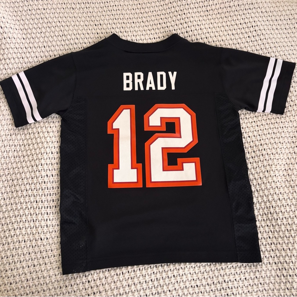 NFL Kids BUCCANEERS Black  BRADY #12 Jersey